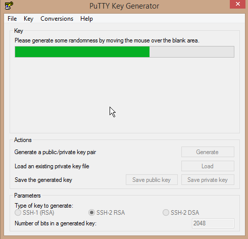 putty ssh key